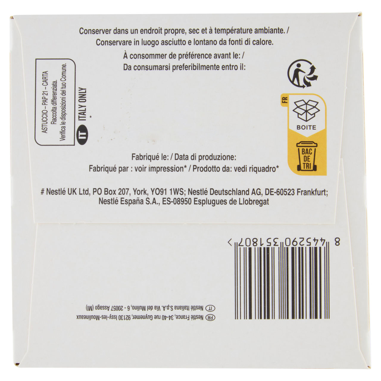 Caffè in capsule decaffeinato espresso extra crema 16 pz - Immagine 51