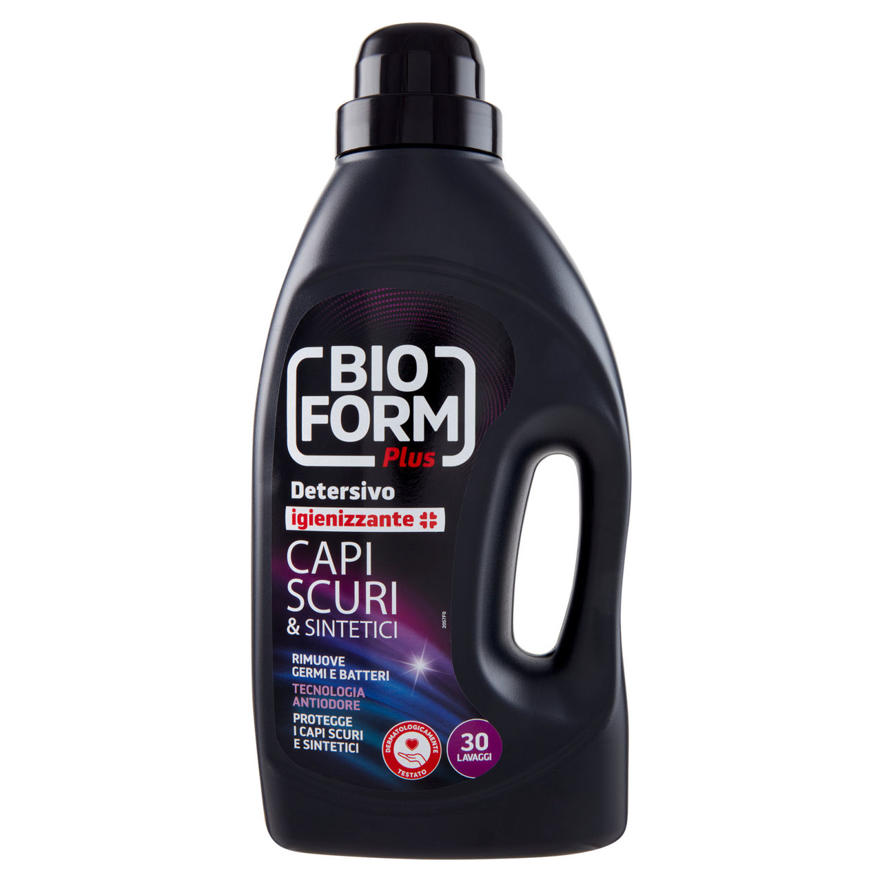 Detersivo igienizzante bioform plus capi scuri&sintetici l 1,625 - Immagine 01