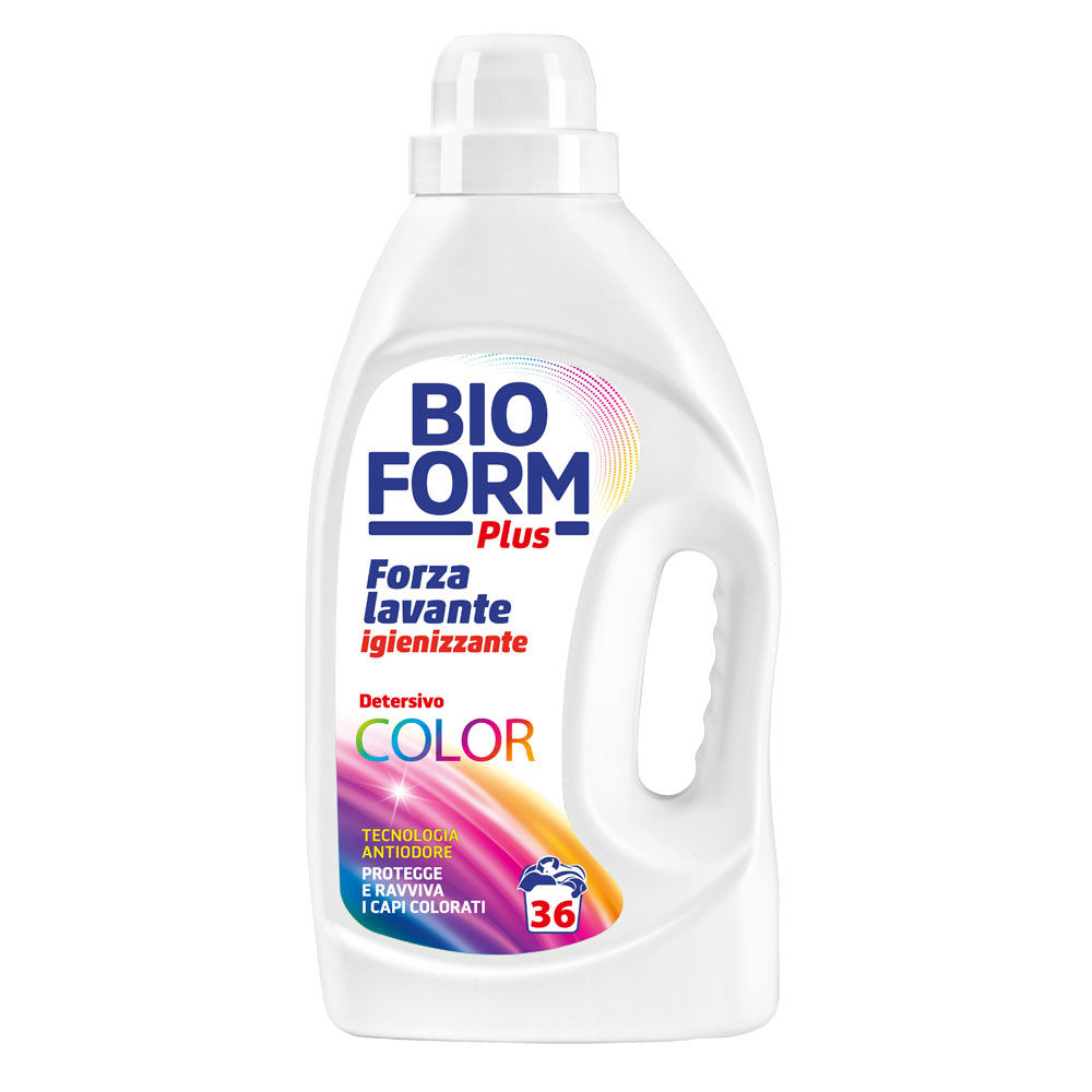 Detersivo igienizzante bioform plus color l 1,625