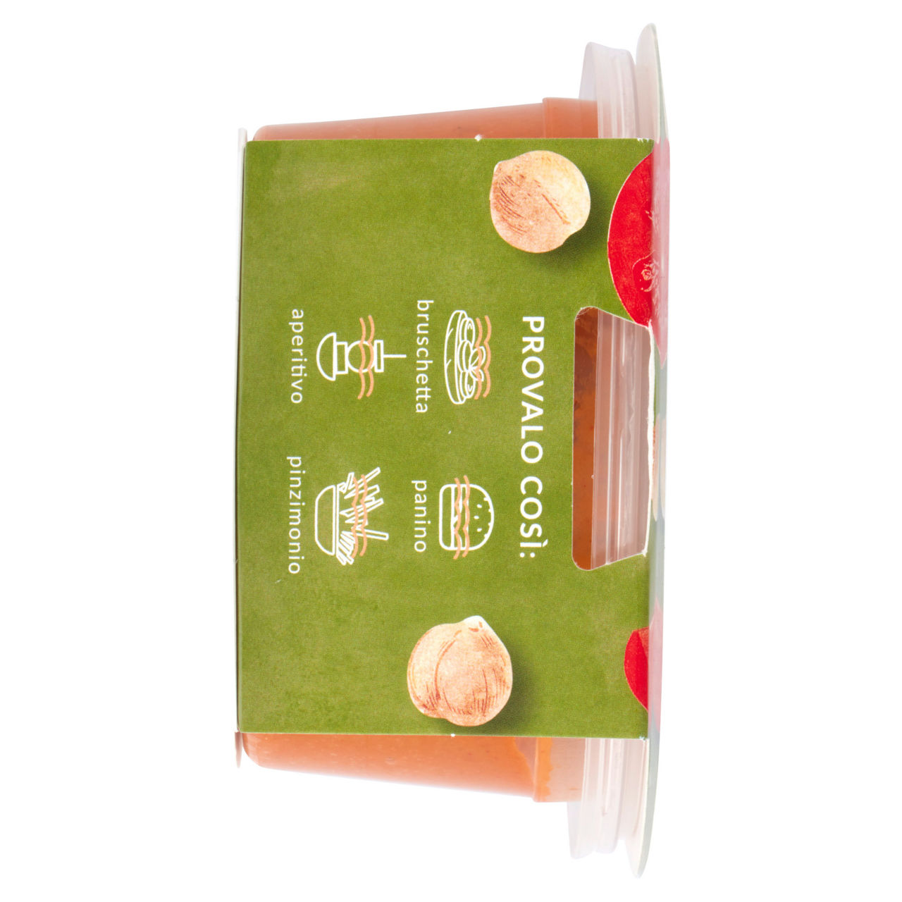 Hummus Mediterraneo bio con pomodori secchi e olive 150 gr - Immagine 11