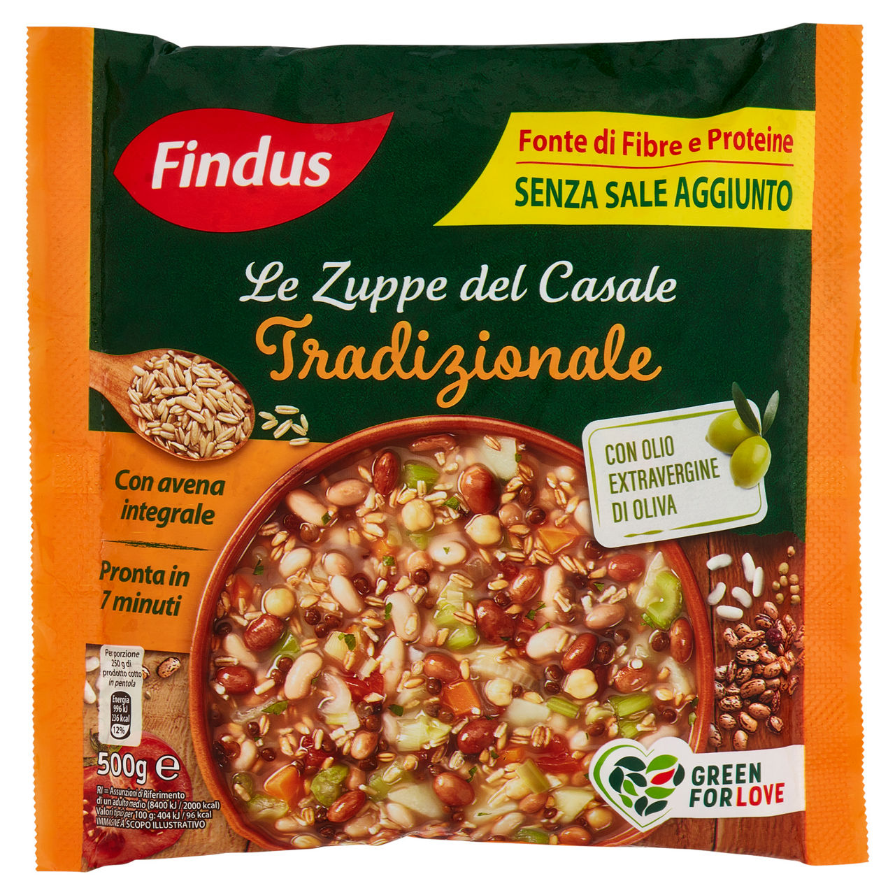 Zuppa del Casale Tradizionale 500 gr - Immagine 01