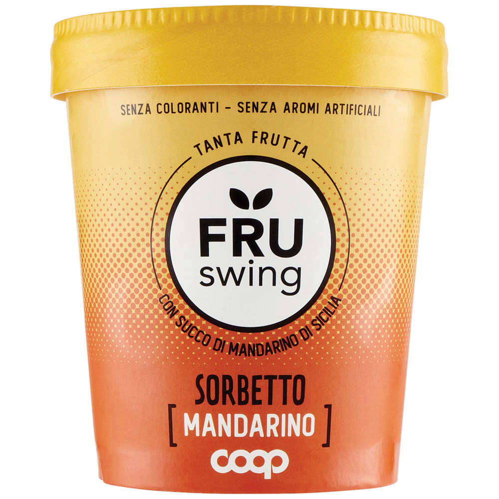 Sorbetto al mandarino 310 gr