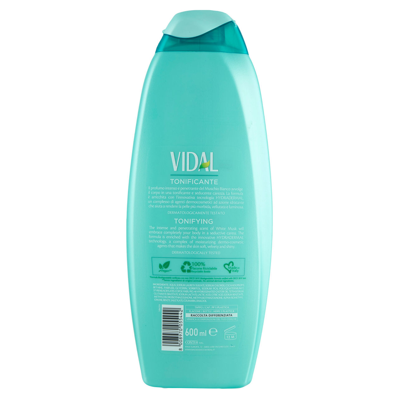 Bagnodoccia tonificante muschio bianco 600 ml - Immagine 21