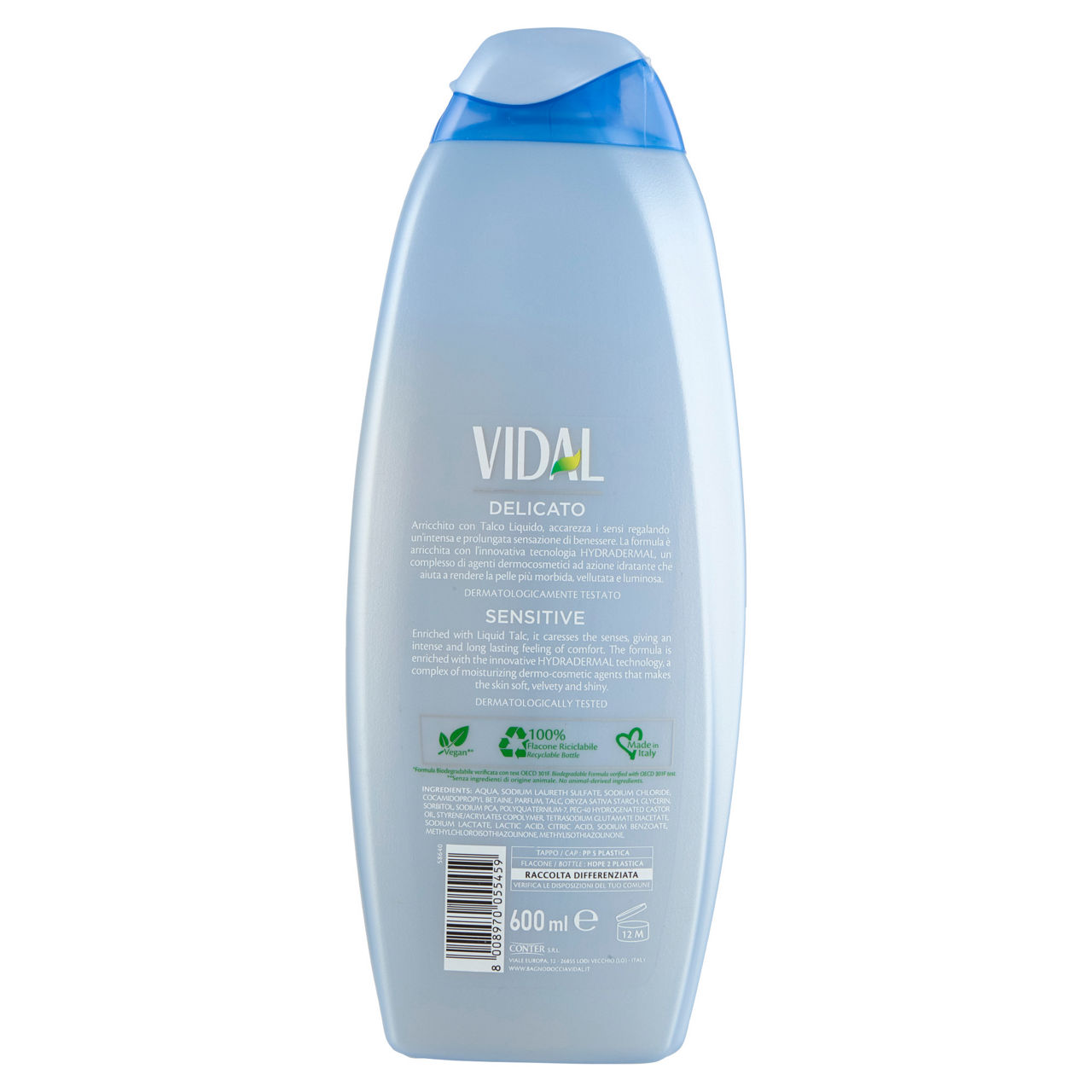 Bagnodoccia delicato talco liquido 600 ml - Immagine 51