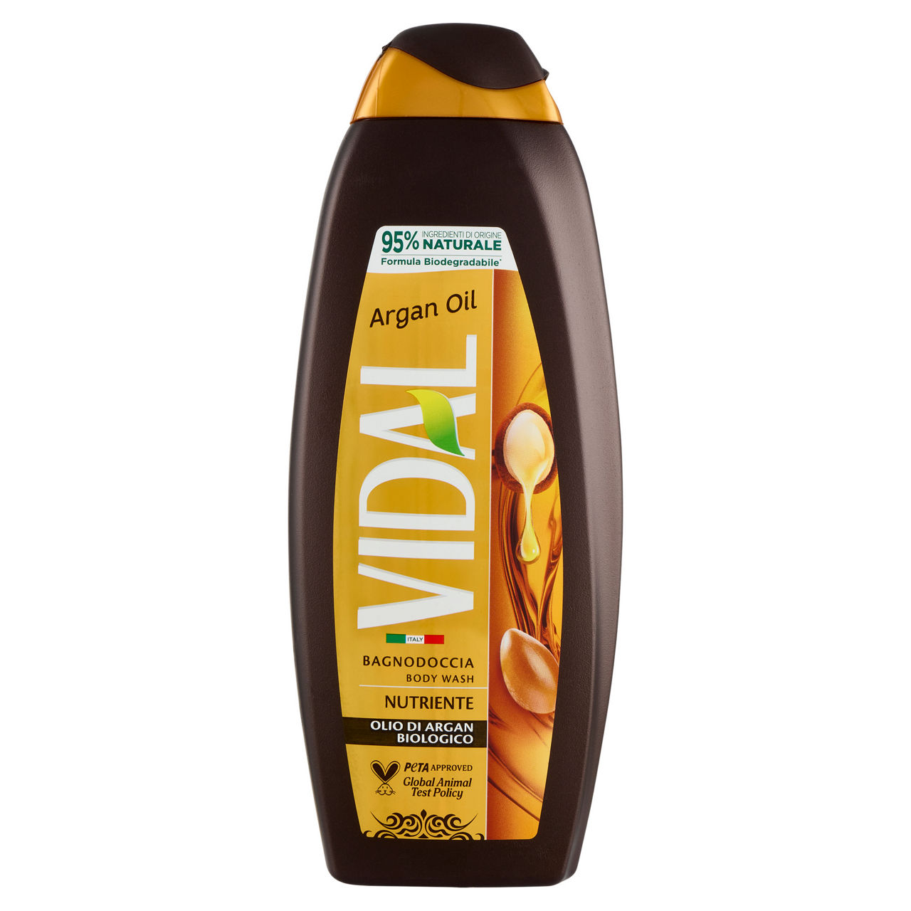 Bagnodoccia nutriente olio di argan bio 600 ml - Immagine 01