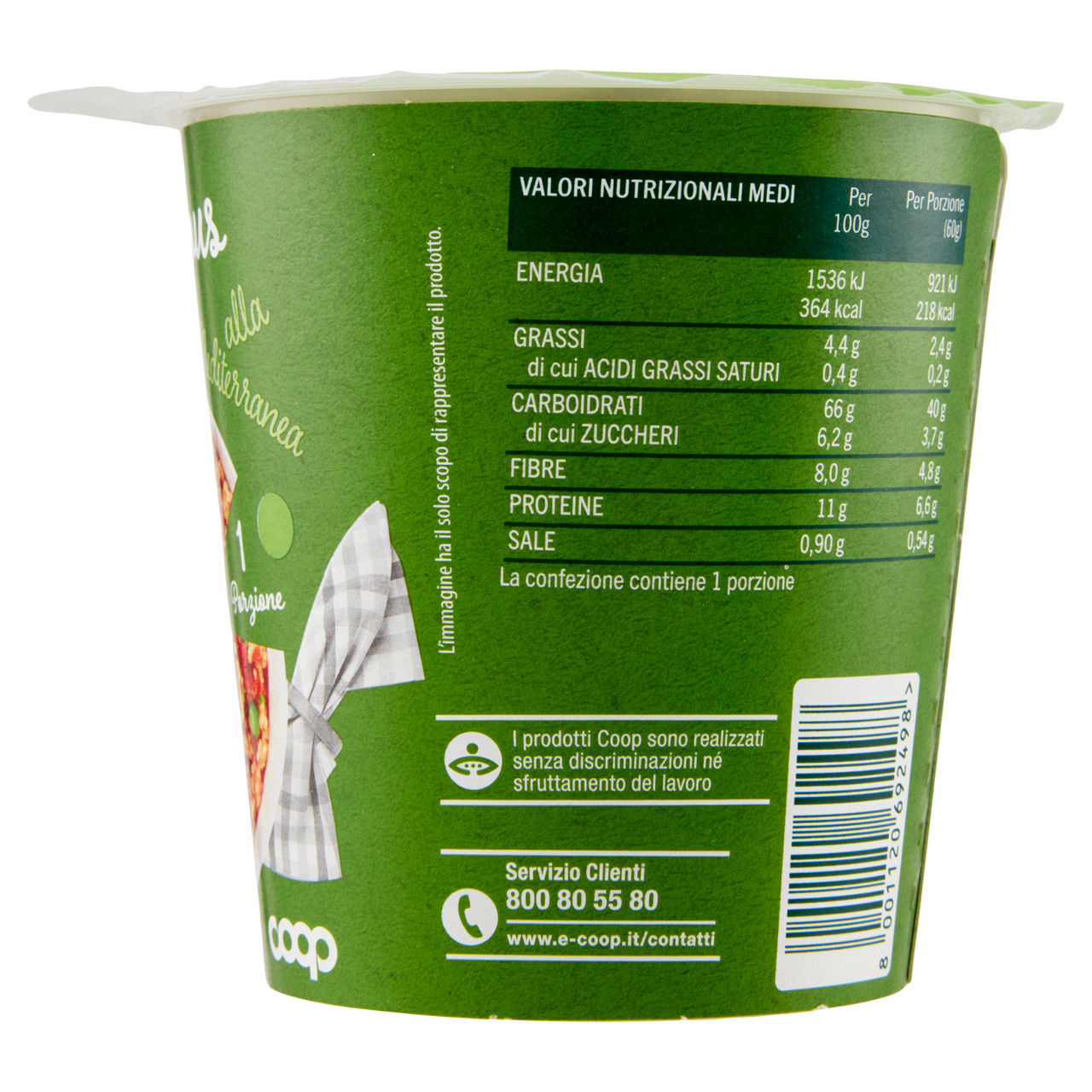 Cous cous precotto alla mediterranea 60 gr - Immagine 31