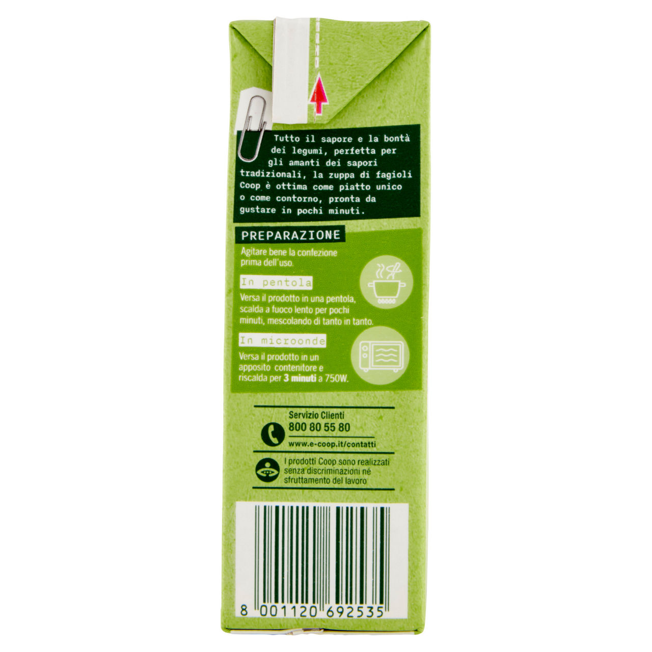 Zuppa di fagioli brick coop g500 - Immagine 41