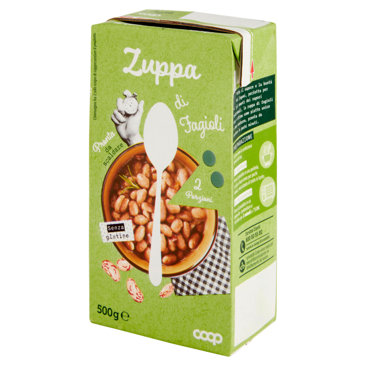 Zuppa di fagioli brick coop g500 - Immagine 11
