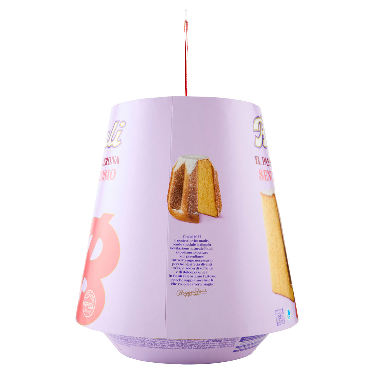 Pandoro tradizionale senza lattosio 700 gr - Immagine 51