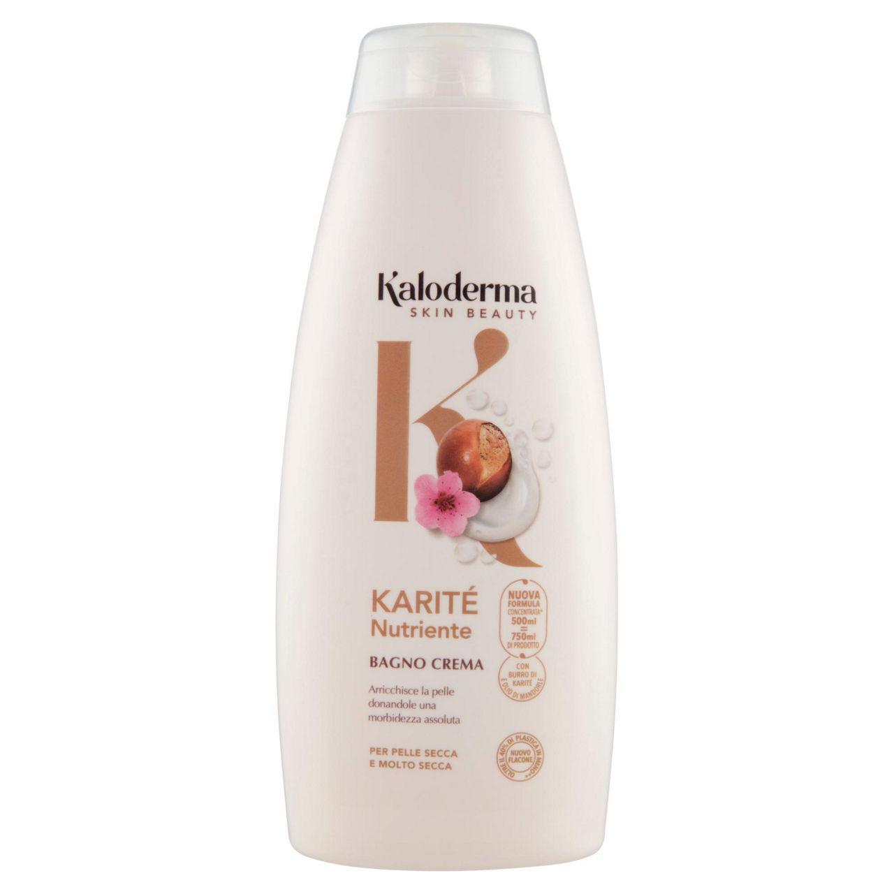 Bagnoschiuma nutriente con burro di karité 500 ml - Immagine 01