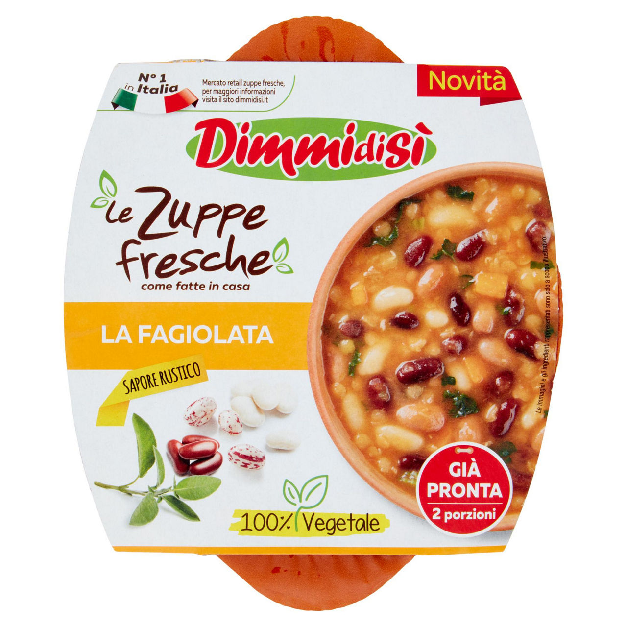 Zuppa di fagioli 620 gr
