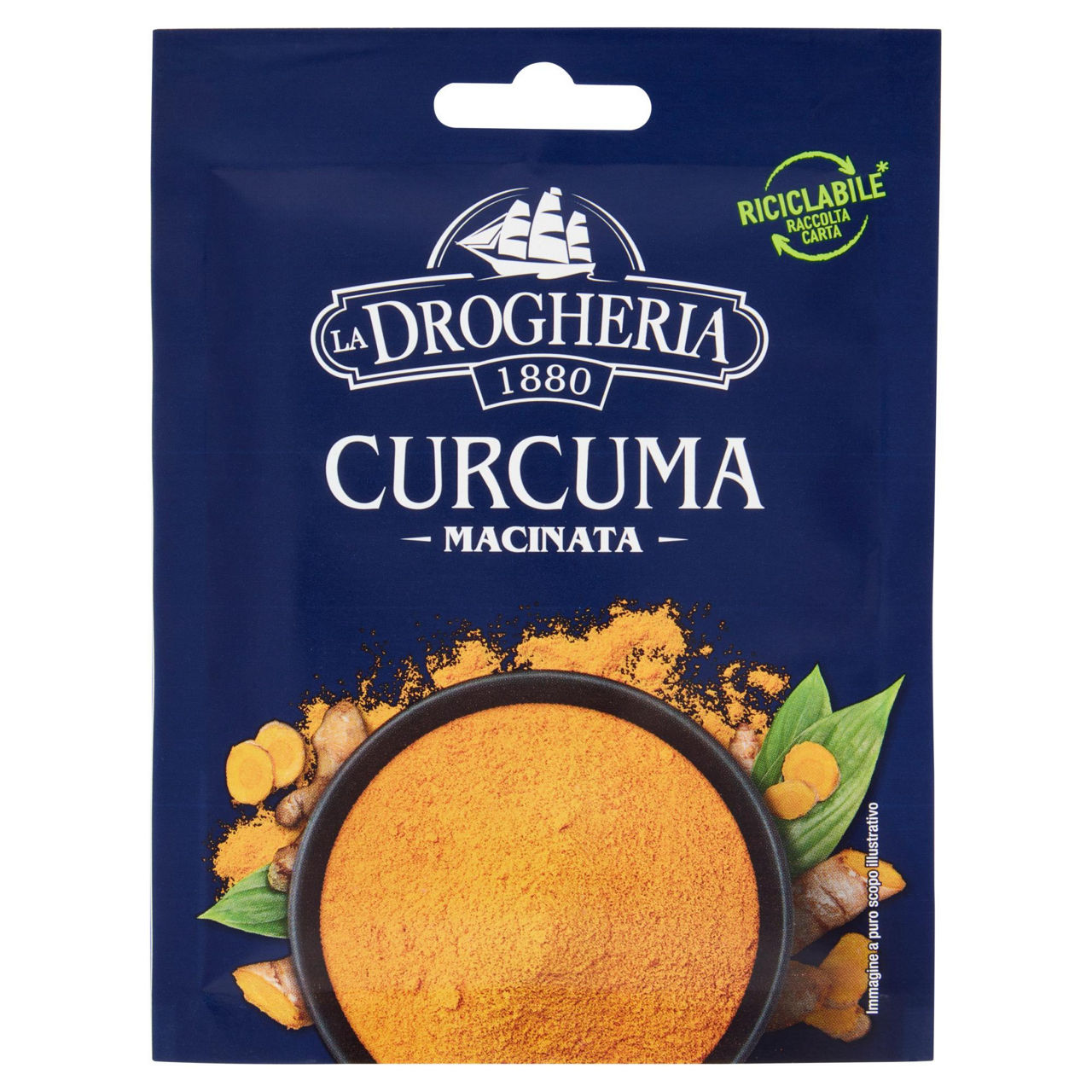 Curcuma macinata la drogheria 1880 g25 - Immagine 01