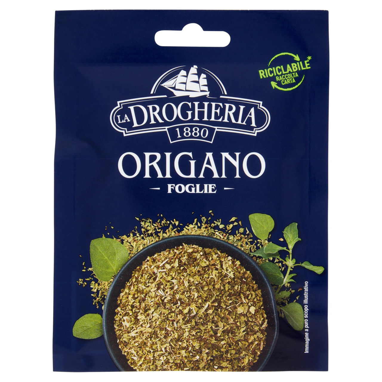 Origano foglie la drogheria 1880 busta g 8 - Immagine 01