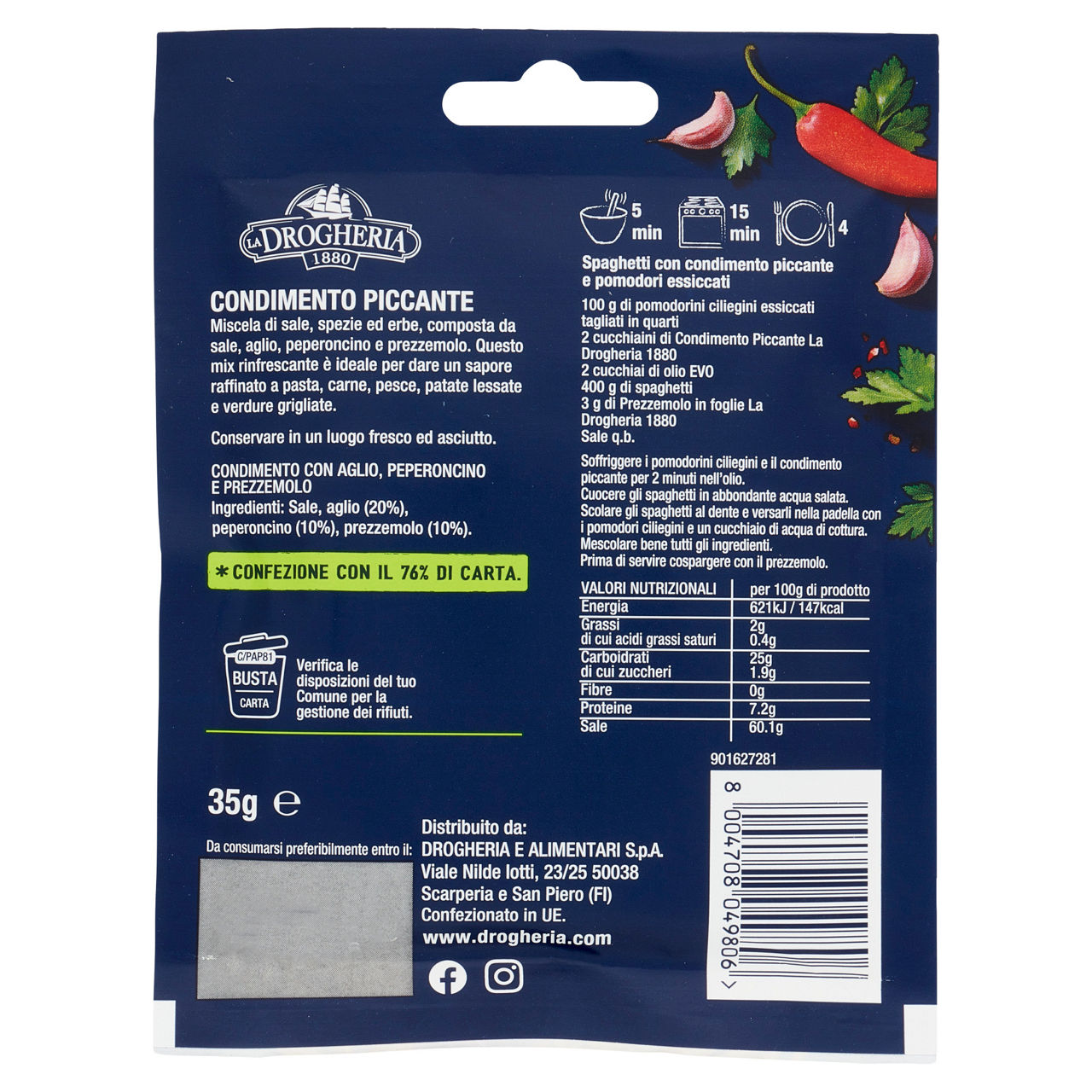 Condimento piccante la drogheria 1880 g35 - Immagine 51