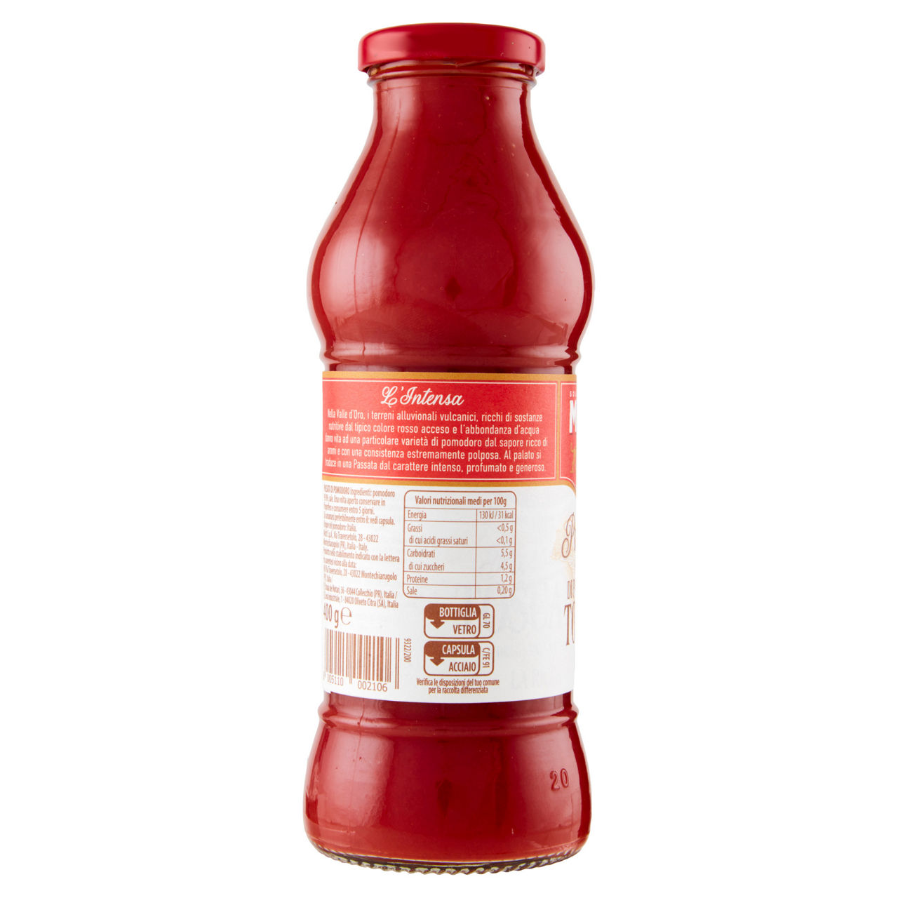 Passata di pomodoro toscano l'Intensa 400 gr - Immagine 11