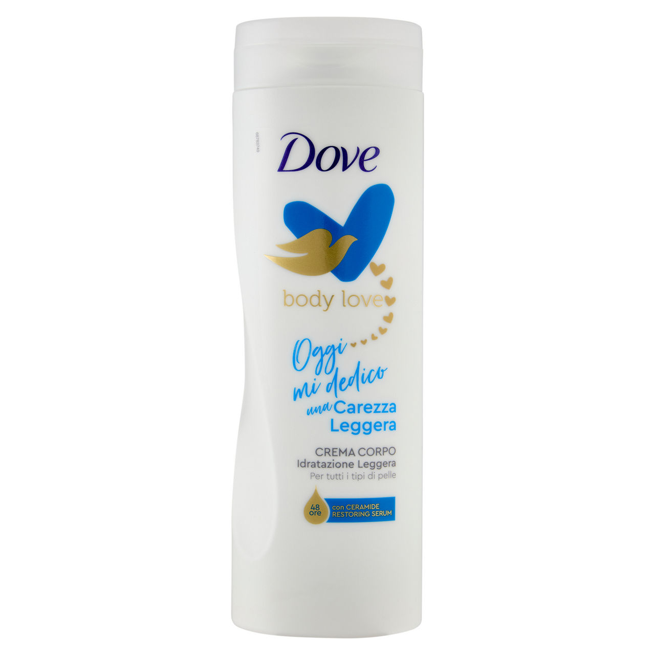 Crema corpo dove bodylove carezza leggera ml400