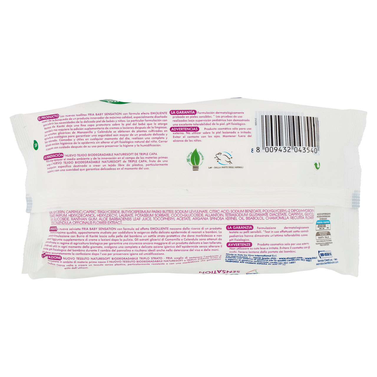 Salviette detergenti Baby Sensation 70 pz - Immagine 31