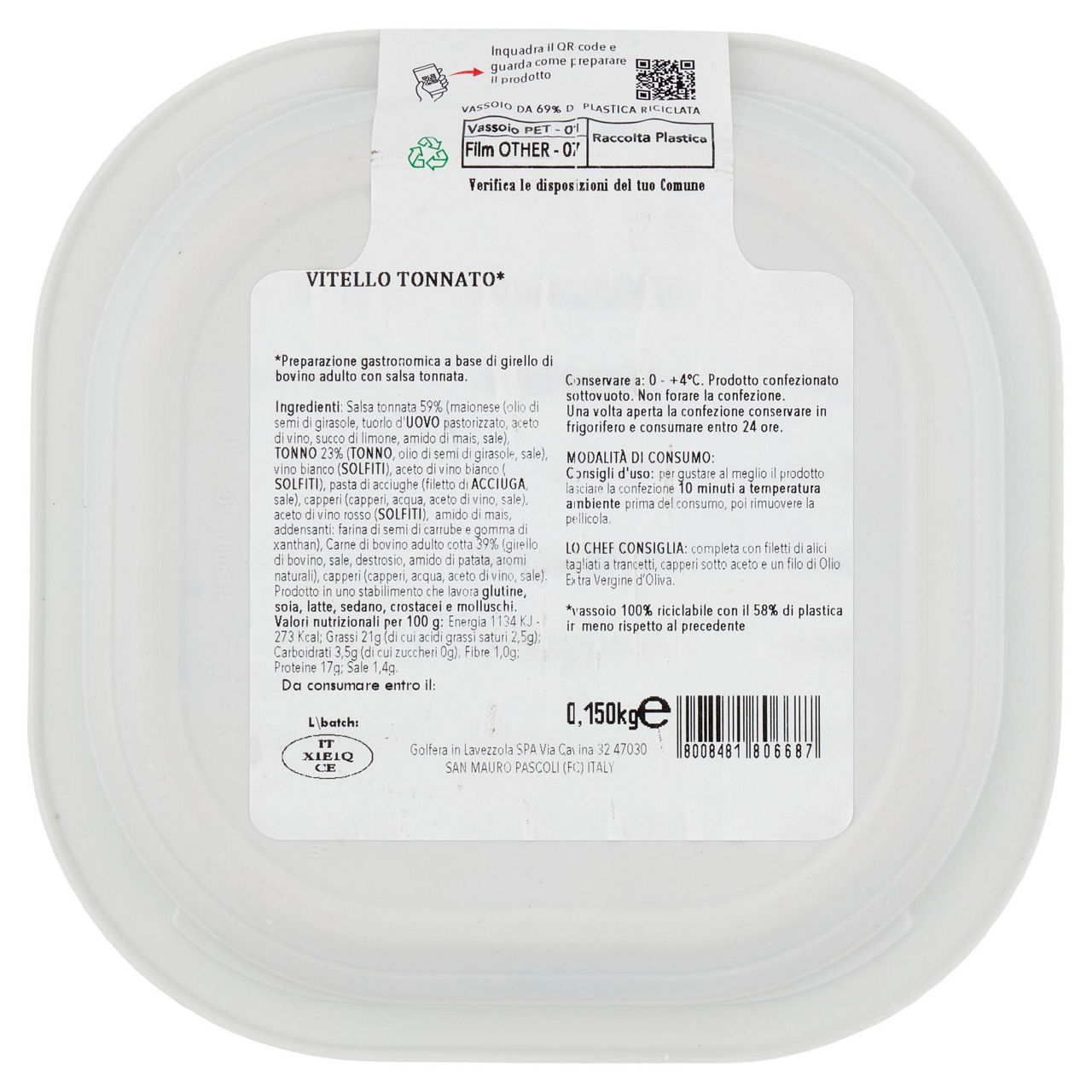 Vitello tonnato 150 gr - Immagine 21