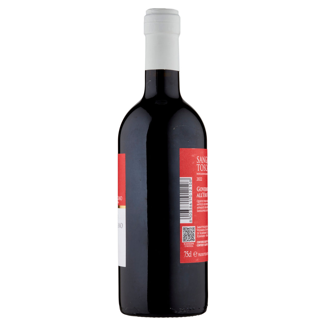 Vino rosso Sangiovese Toscano IGT Governo all'Uso Toscano 750 ml - Immagine 31
