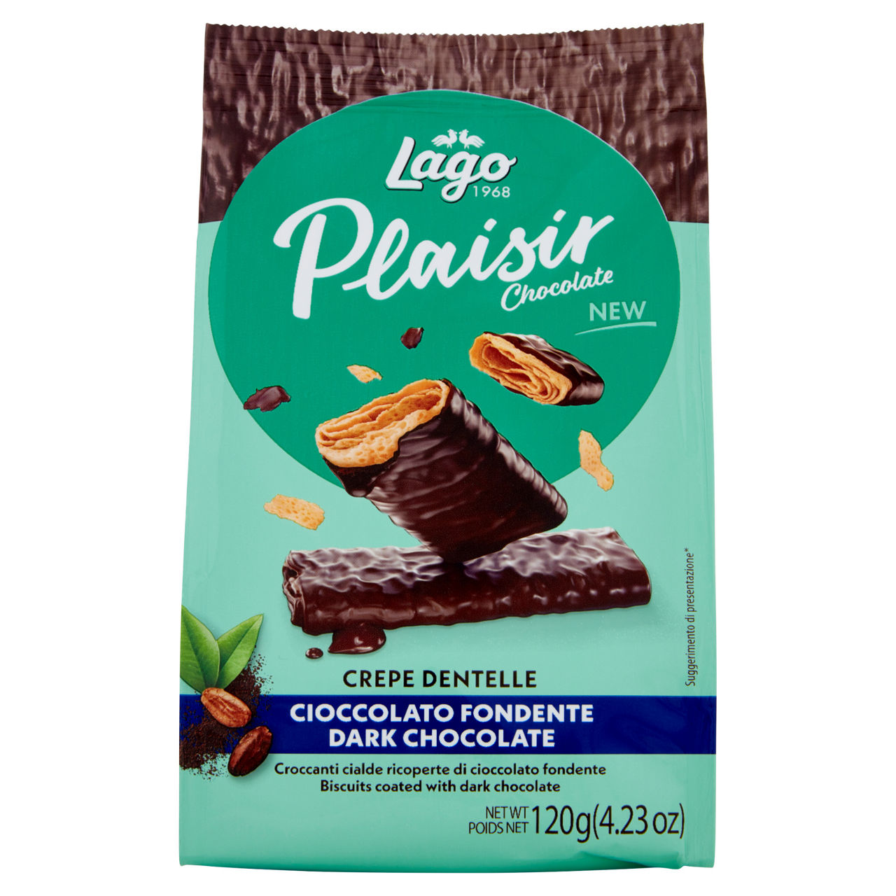 Crepe Dentelle al cioccolato fondente 120 gr - Immagine 01