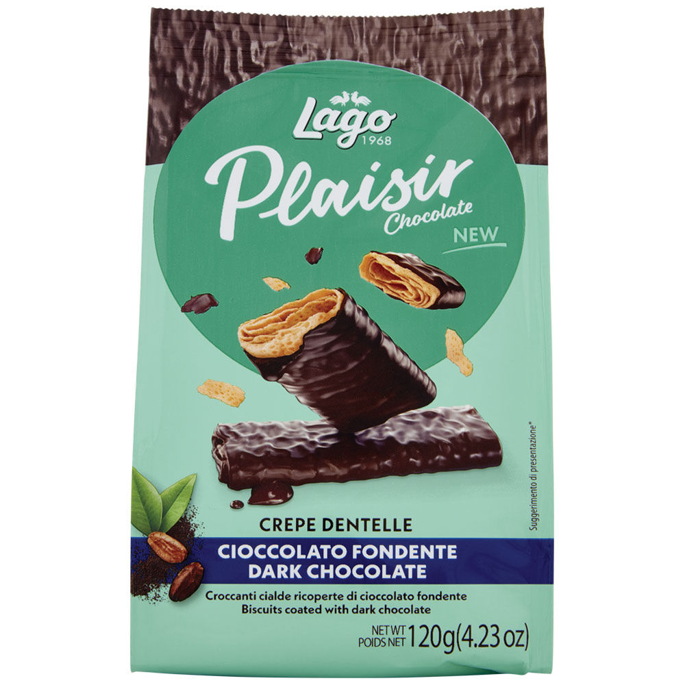 Crepe Dentelle al cioccolato fondente 120 gr