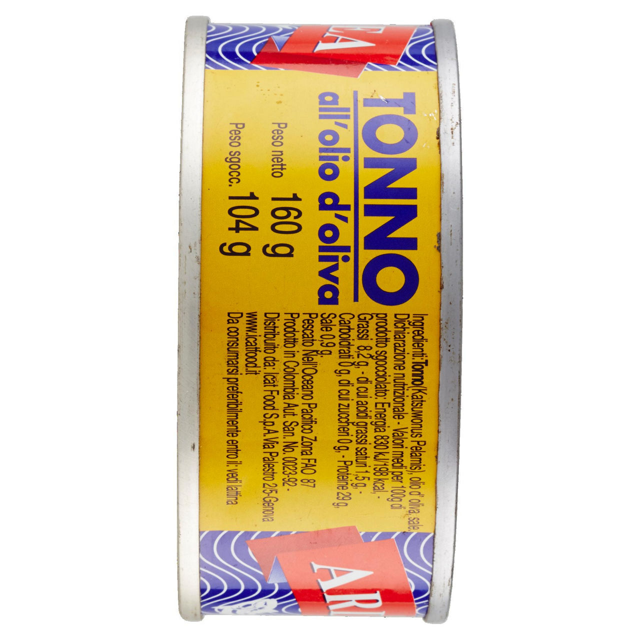TONNO ARDEA IN OLIO D'OLIVA SC. APERTURA STRAPPO GR.160 - Immagine 11