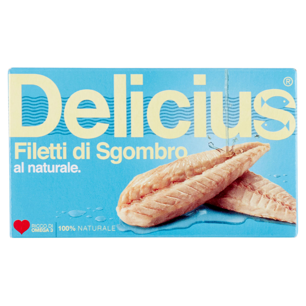 Filetti di sgombro al naturale 125 gr - Immagine 01