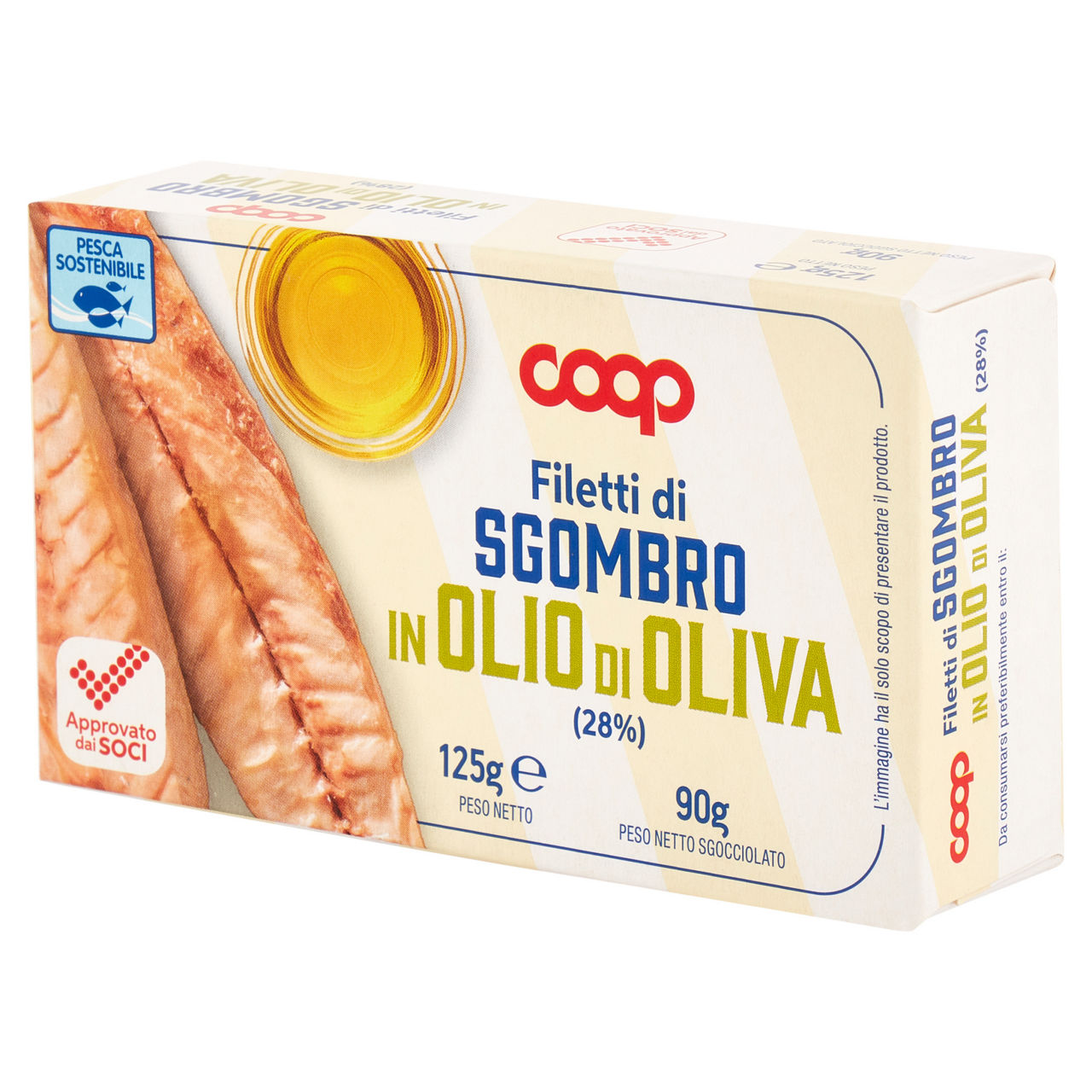 Filetti di sgombro o.o.coop scatola ap.str. gr.125 - Immagine 11