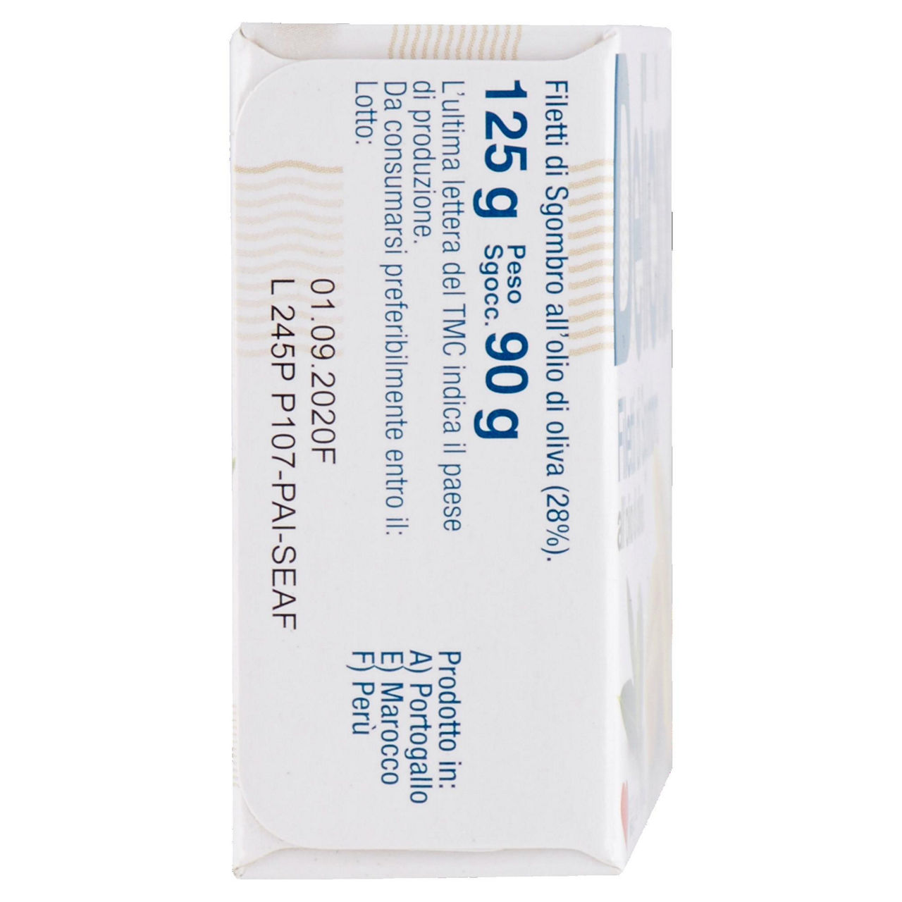 Filetti di sgombro all'olio di oliva 125 gr - Immagine 11