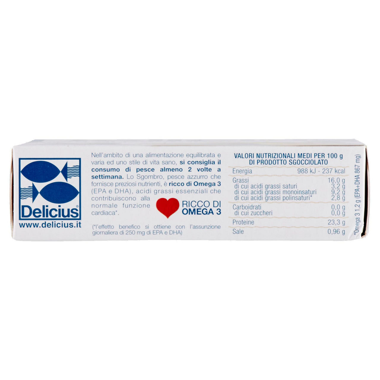 Filetti di sgombro all'olio di oliva 125 gr - Immagine 51