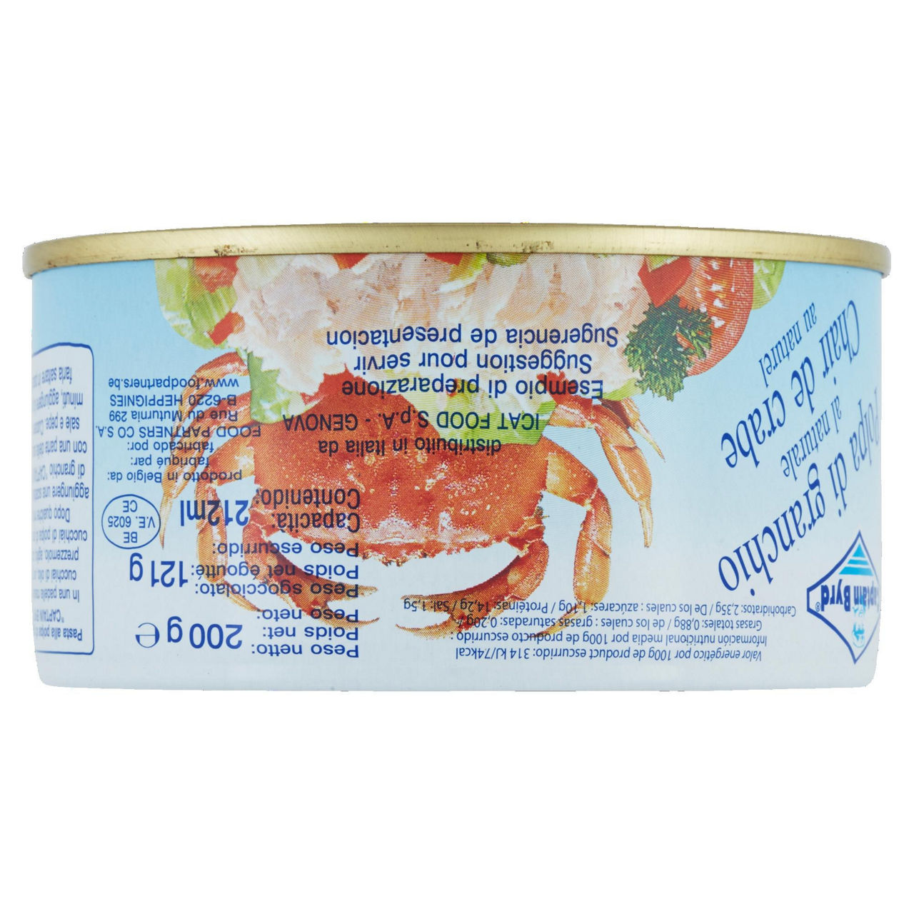 Polpa di granchio al naturale 200 gr - Immagine 41