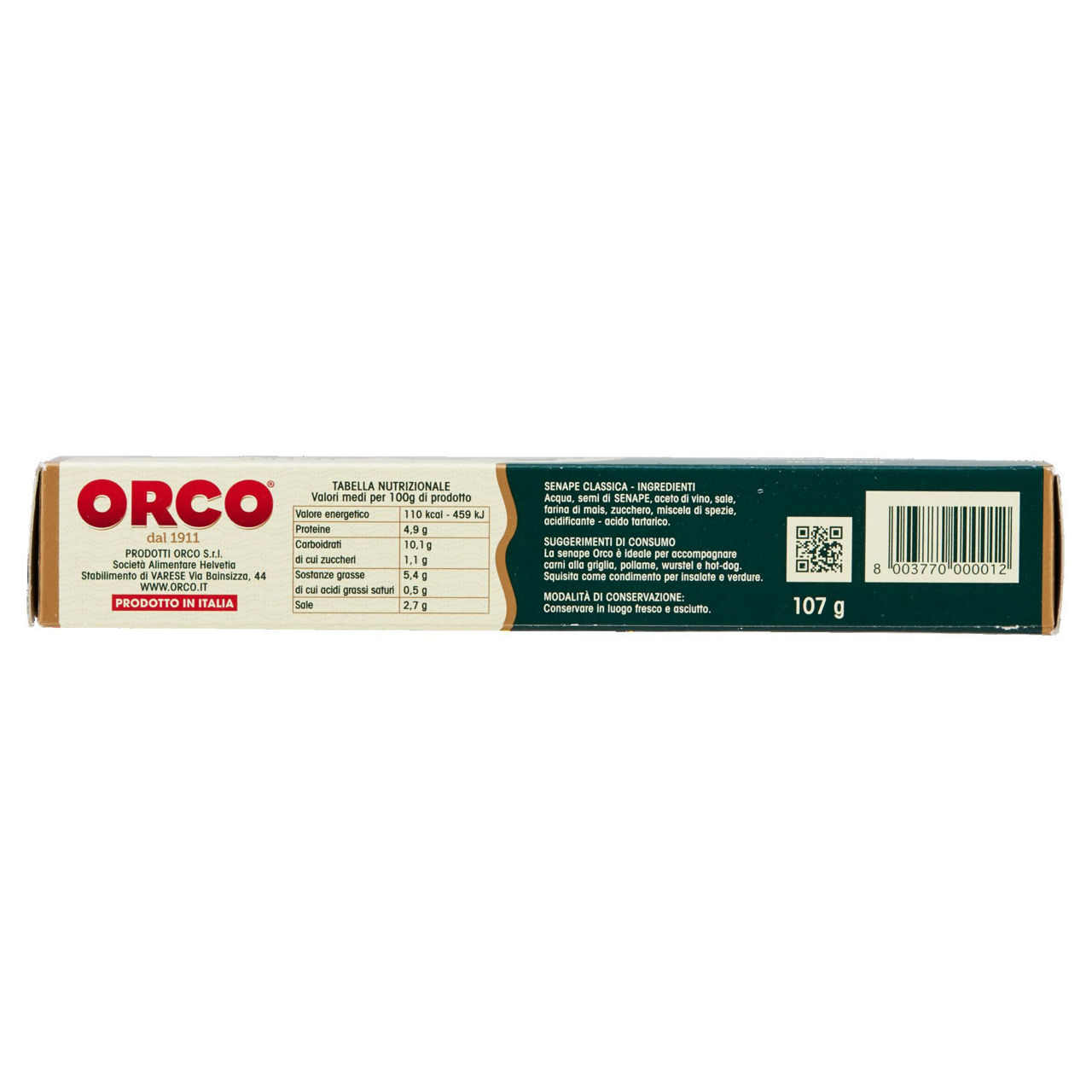 Senape classica orco tubo g 107 - Immagine 51