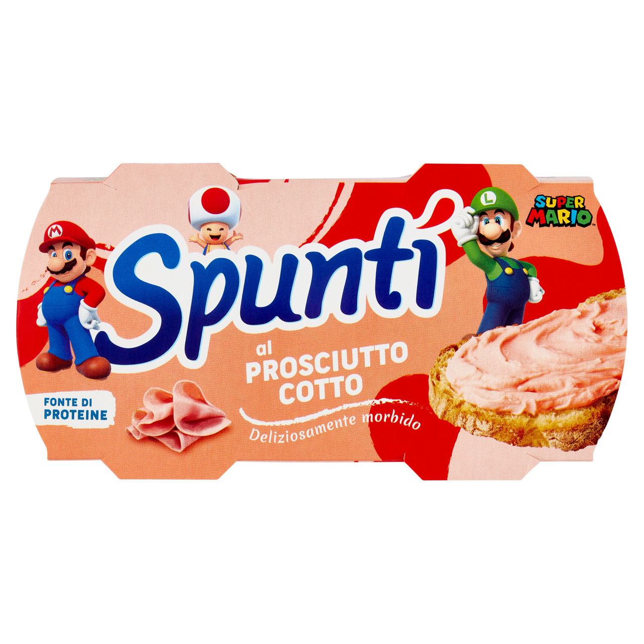 Snack spunti' al prosciutto gr.84x2 - Immagine 01