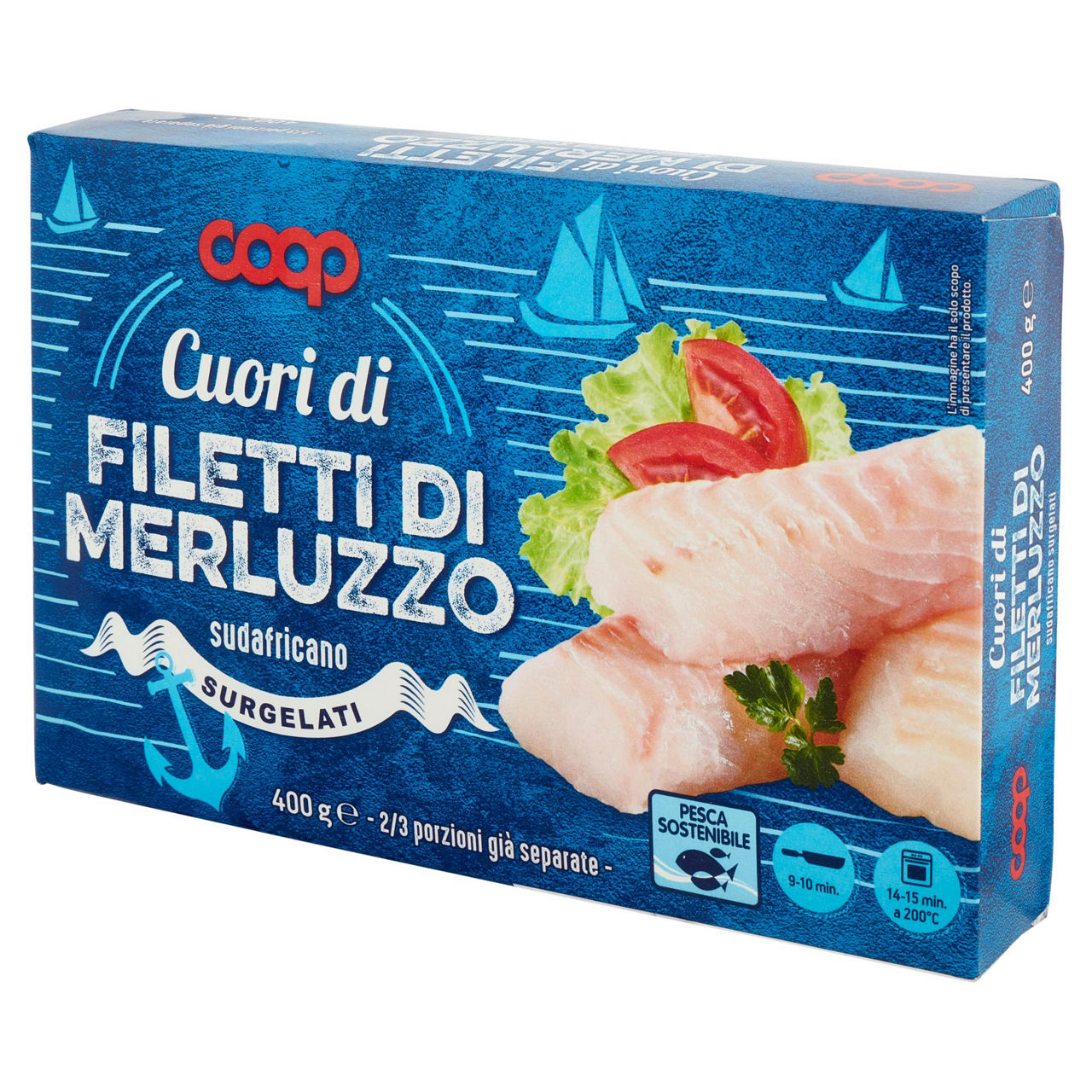 Cuori di filetti di merluzzo 400 gr - Immagine 11