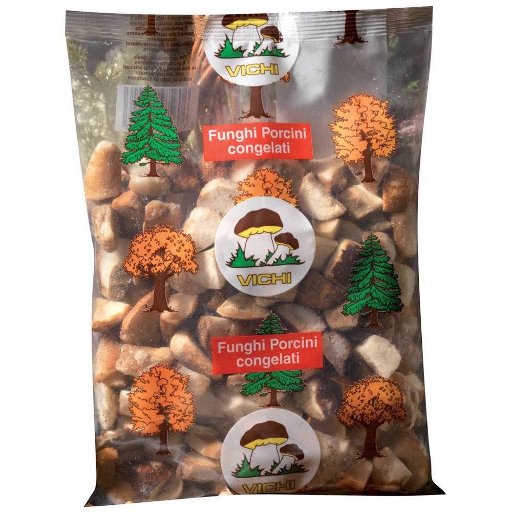 Funghi porcini tagliati congelati 500 gr - Immagine 01