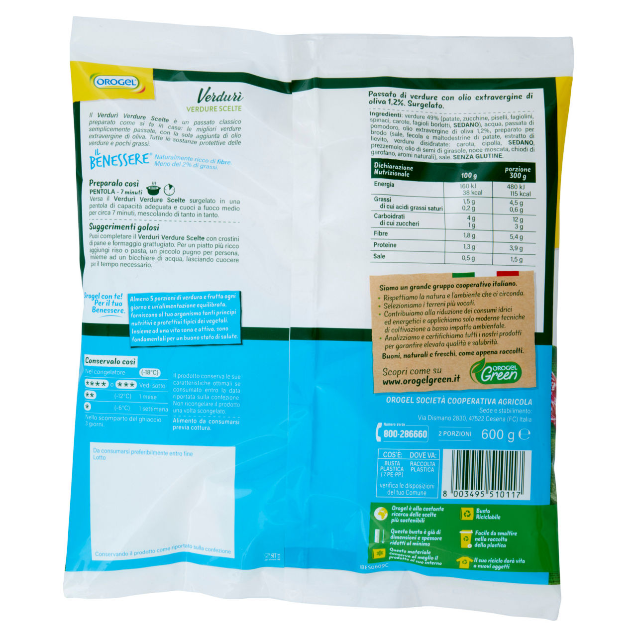 Verdurì verdure scelte 600 gr - Immagine 31