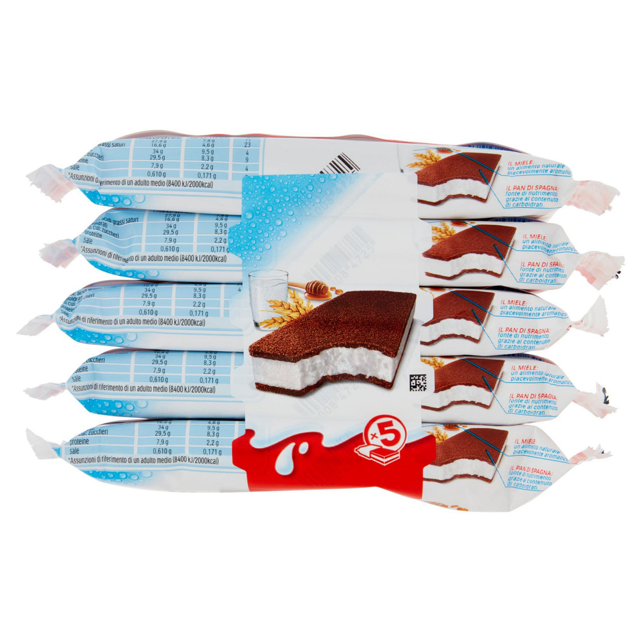 Kinder Fetta al Latte 5 pz - Immagine 11