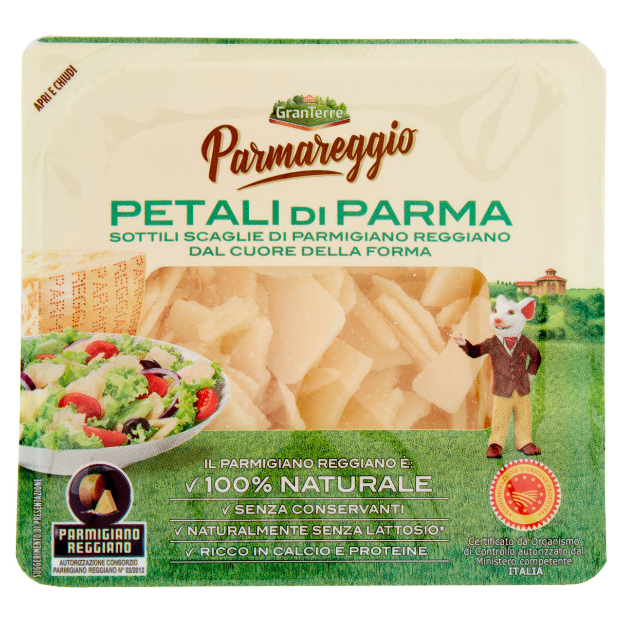 Scaglie di Parmigiano Reggiano DOP 100 gr - Immagine 01