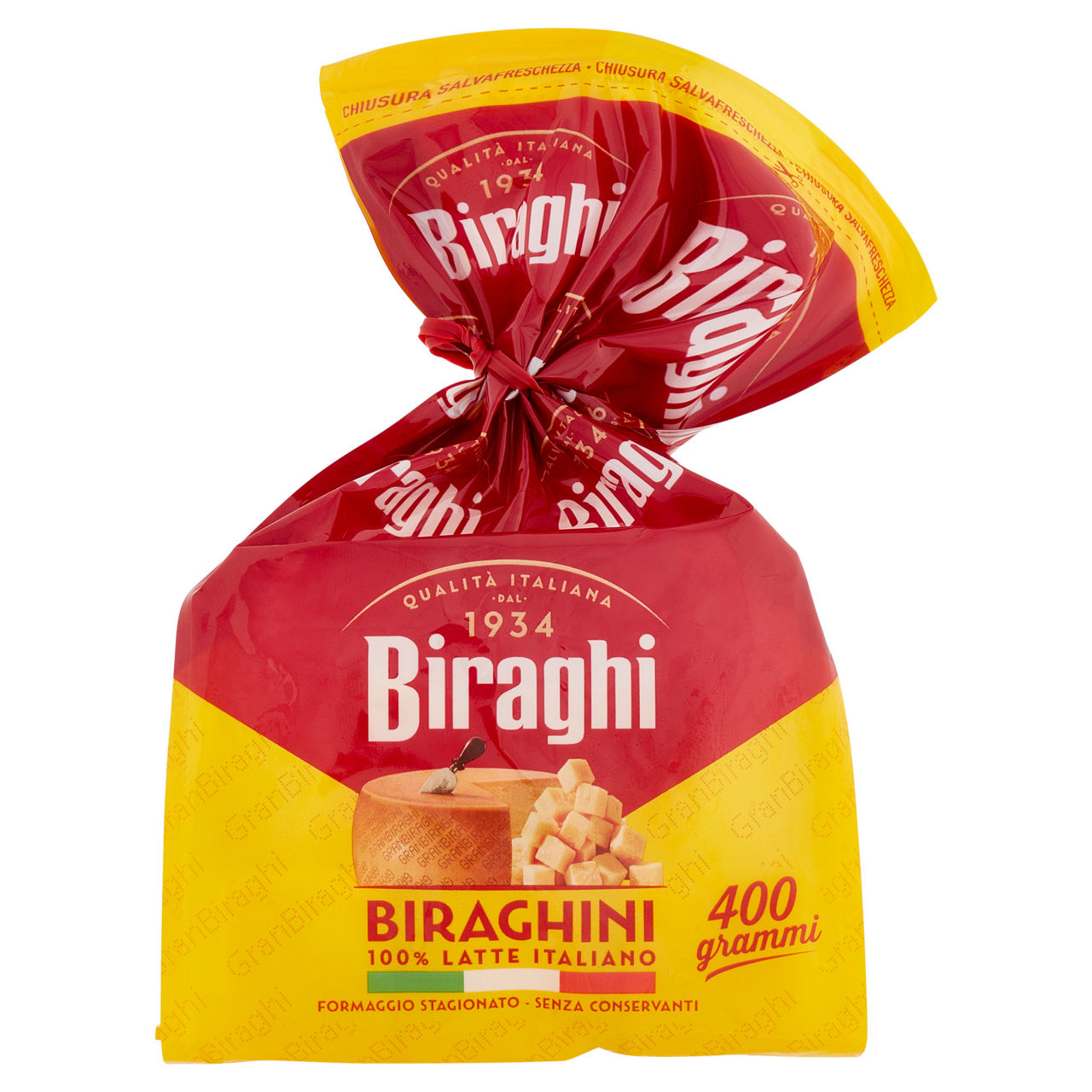 Formaggio stagionato a cubetti 400 gr