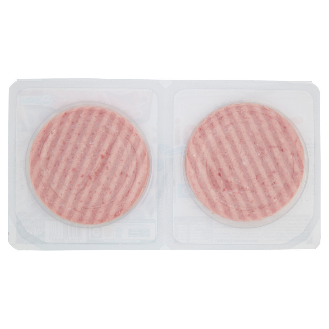 Hamburger con prosciutto cotto 2 pz 150 gr - Immagine 51
