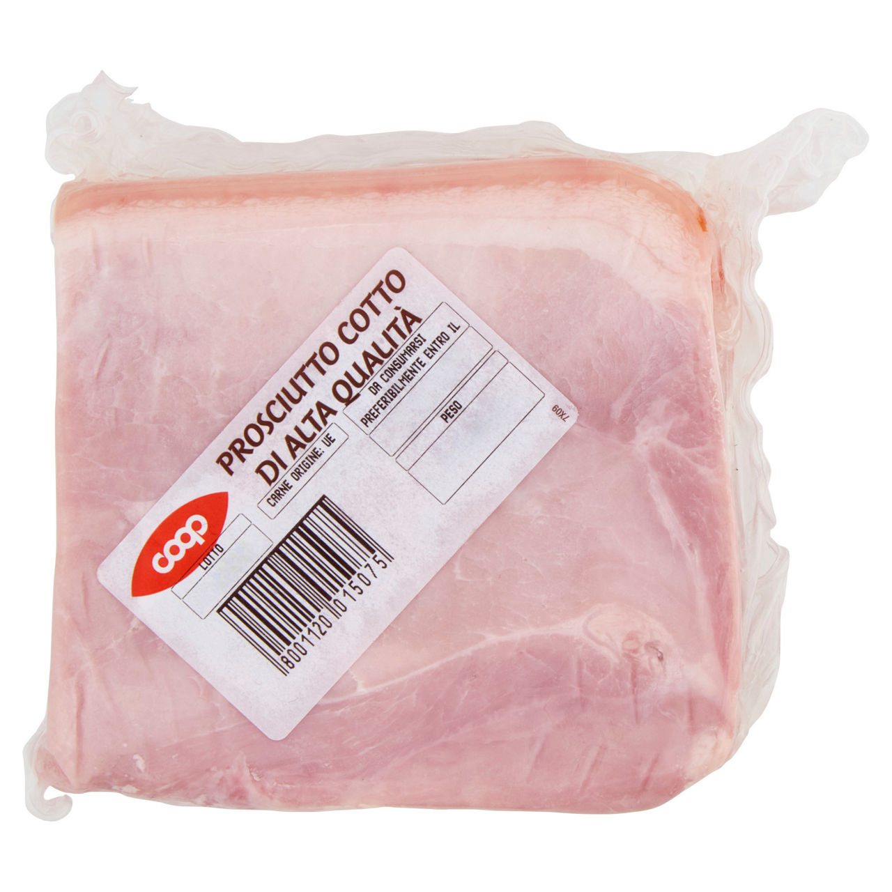 Prosciutto cotto di alta qualità a trancio 500 gr - Immagine 51