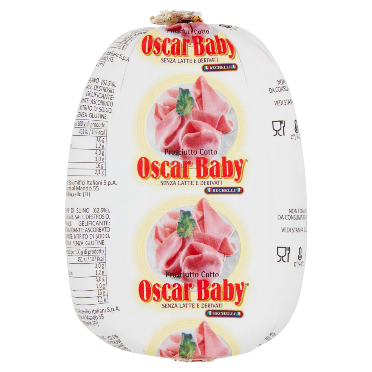 Prosciutto cotto 700 gr - Immagine 01