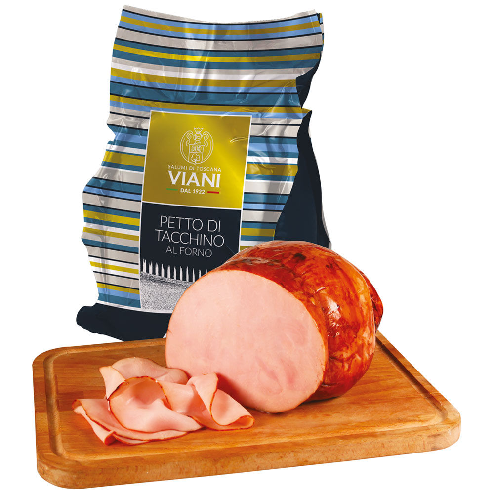 Petto di tacchino arrosto affettato