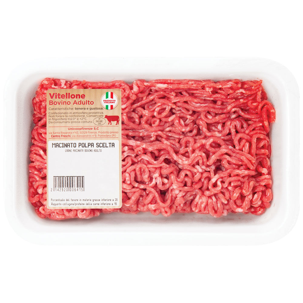 Macinato polpa scelta