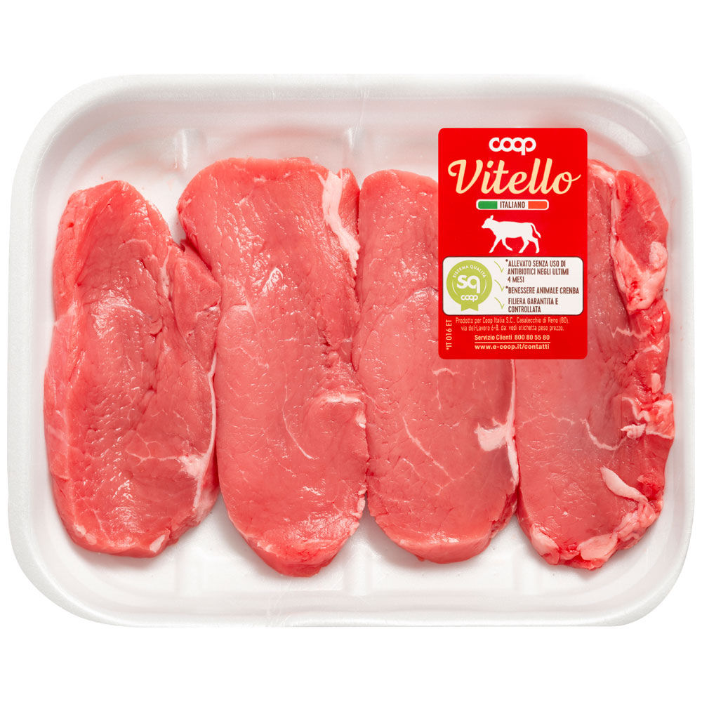 Scamone di vitello a fette