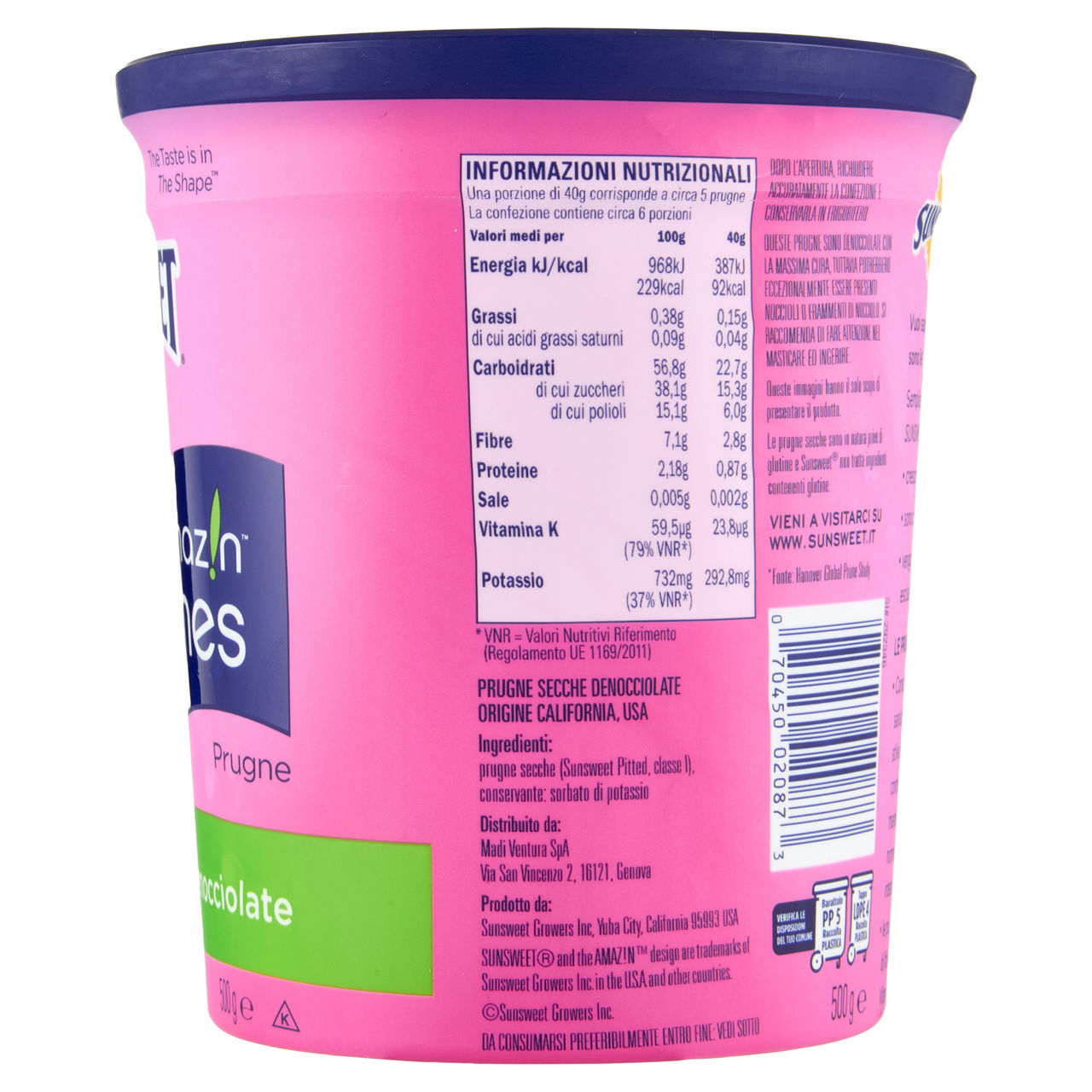 Prugne California premium denocciolate 500 g - Immagine 51