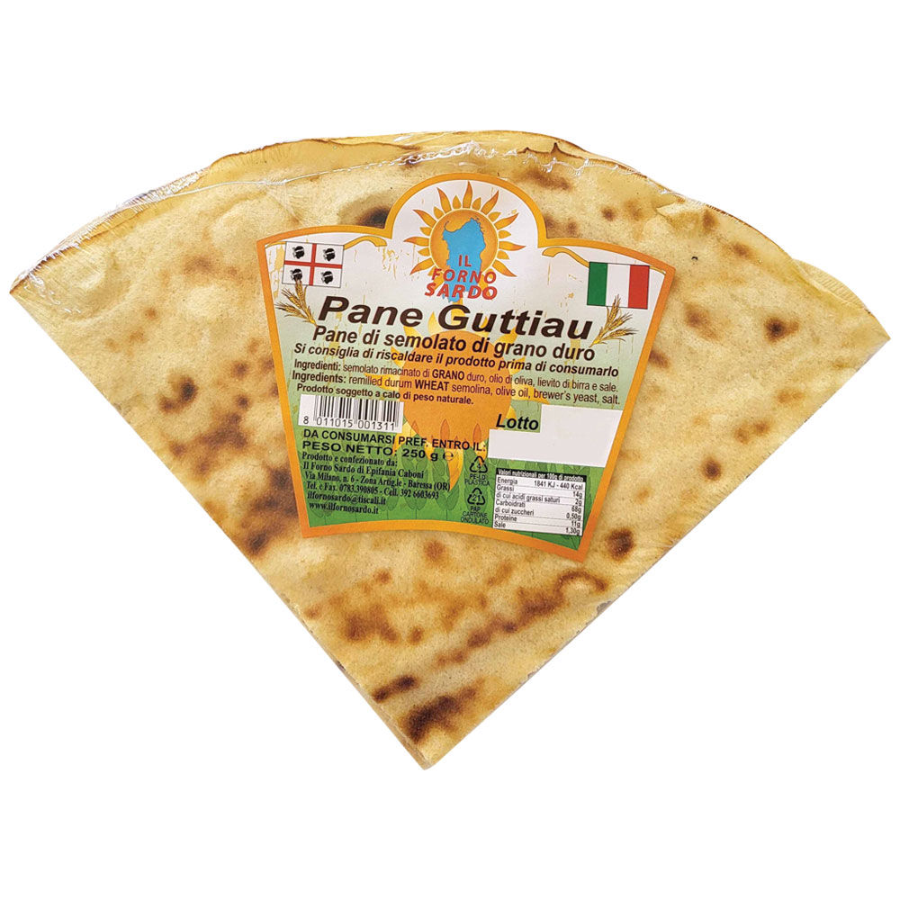 Pane guttiau 250 gr - Immagine 01