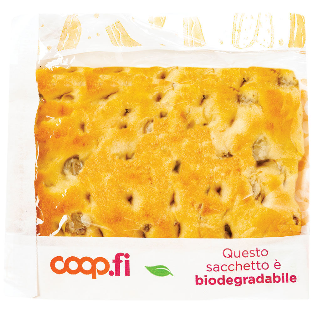 Schiacciata soffice alle olive