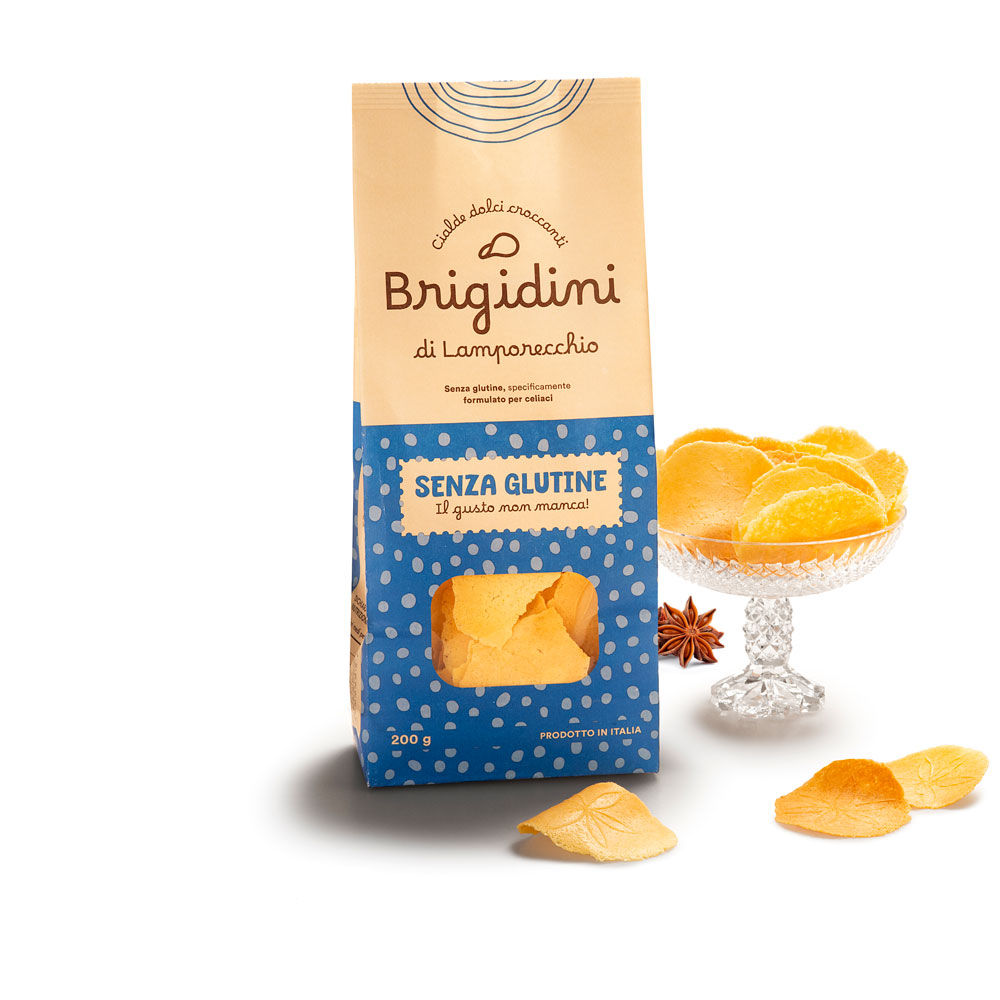 Brigidini senza glutine 200 gr