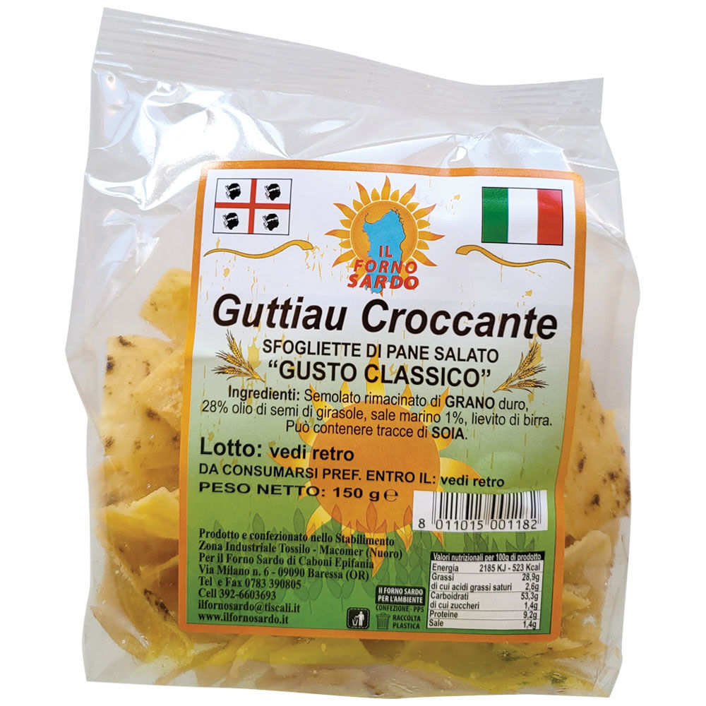 Guttiau croccante 150 gr